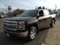 2014 Black Chevrolet Silverado 1500 LT Crew Cab 4x4  photo #1