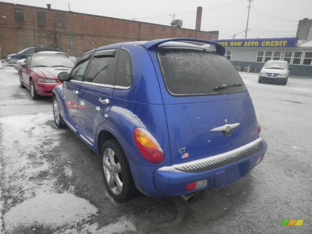 2005 PT Cruiser GT - Electric Blue Pearl / Dark Slate Gray photo #3