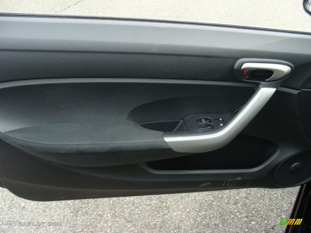 2010 Civic EX Coupe - Crystal Black Pearl / Black photo #6