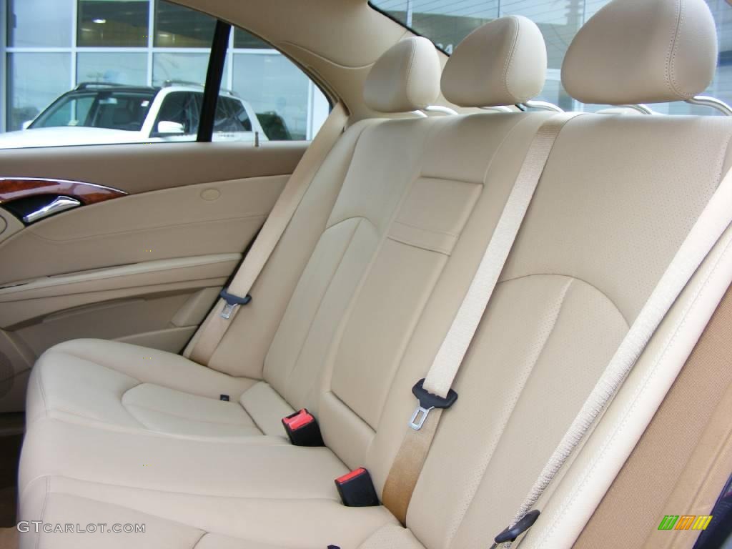 2008 E 350 Sedan - Black / Cashmere photo #7