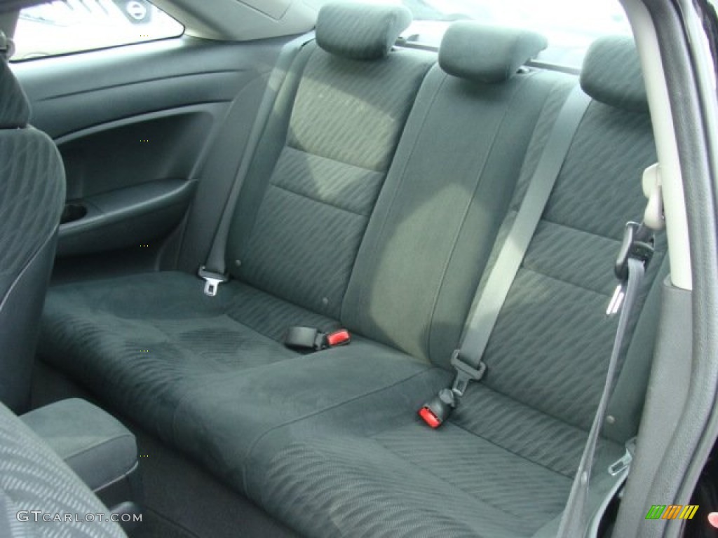 2010 Civic EX Coupe - Crystal Black Pearl / Black photo #13