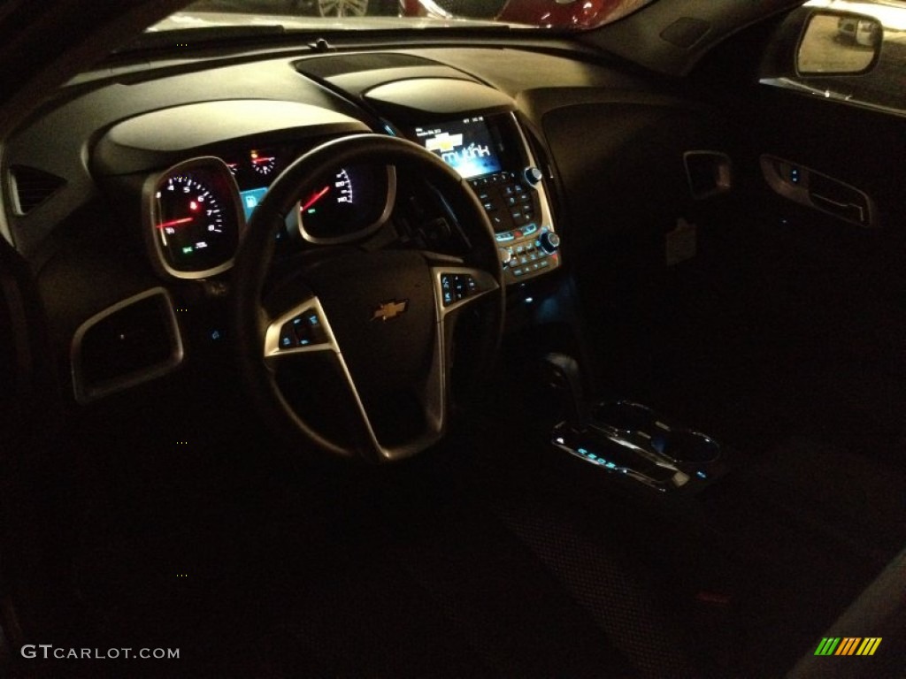 2014 Equinox LT AWD - Atlantis Blue Metallic / Jet Black photo #7