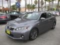 2012 Nebula Gray Pearl Lexus CT 200h Hybrid Premium  photo #5