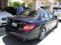 2009 Capri Blue Metallic Mercedes-Benz C 63 AMG  photo #3