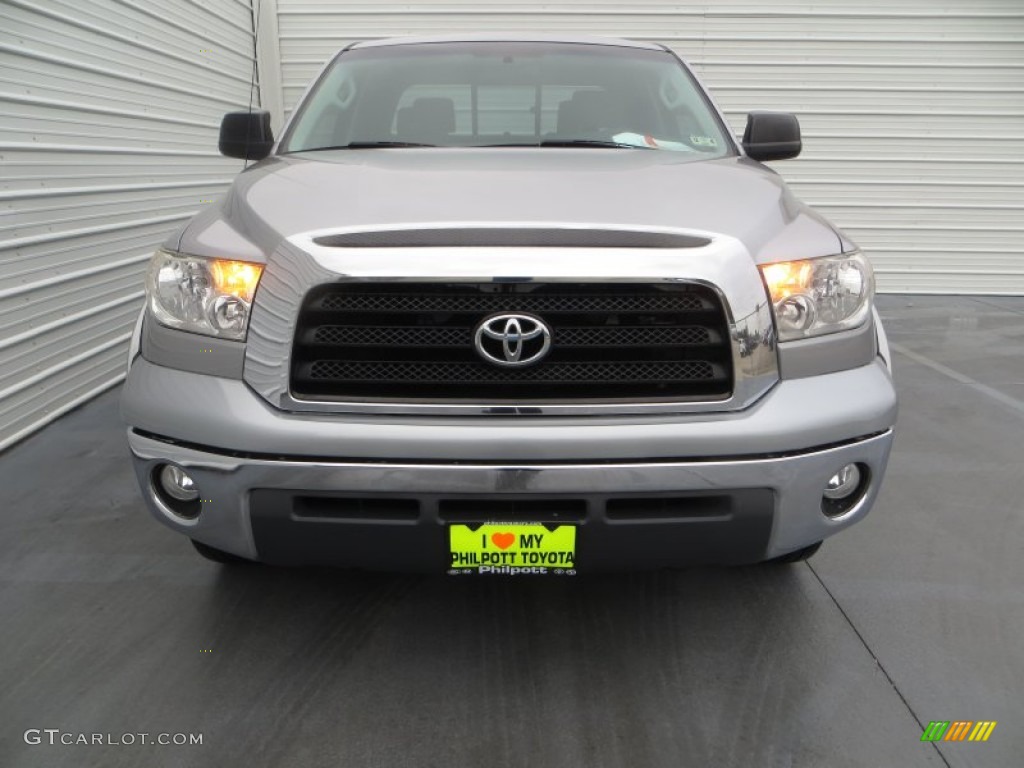 2008 Tundra SR5 Double Cab - Silver Sky Metallic / Graphite Gray photo #8