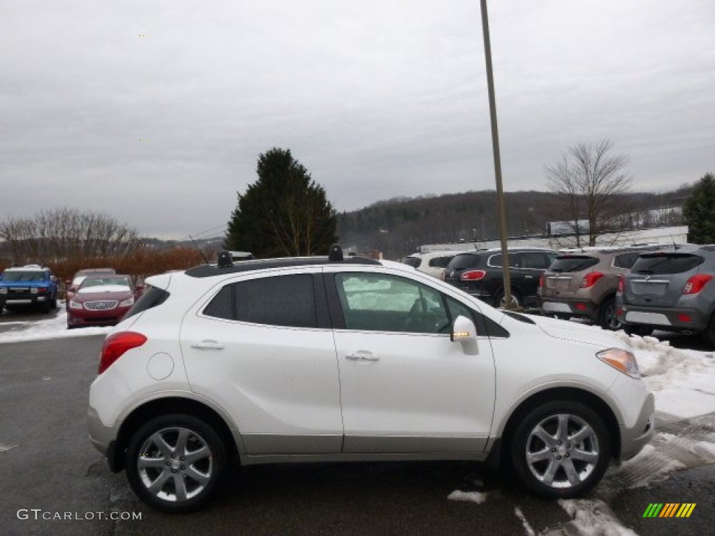 White Pearl Tricoat 2014 Buick Encore Premium Exterior Photo #89072396