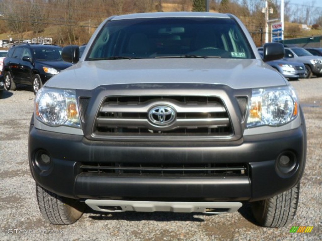 2010 Tacoma V6 Double Cab 4x4 - Silver Streak Mica / Graphite photo #2