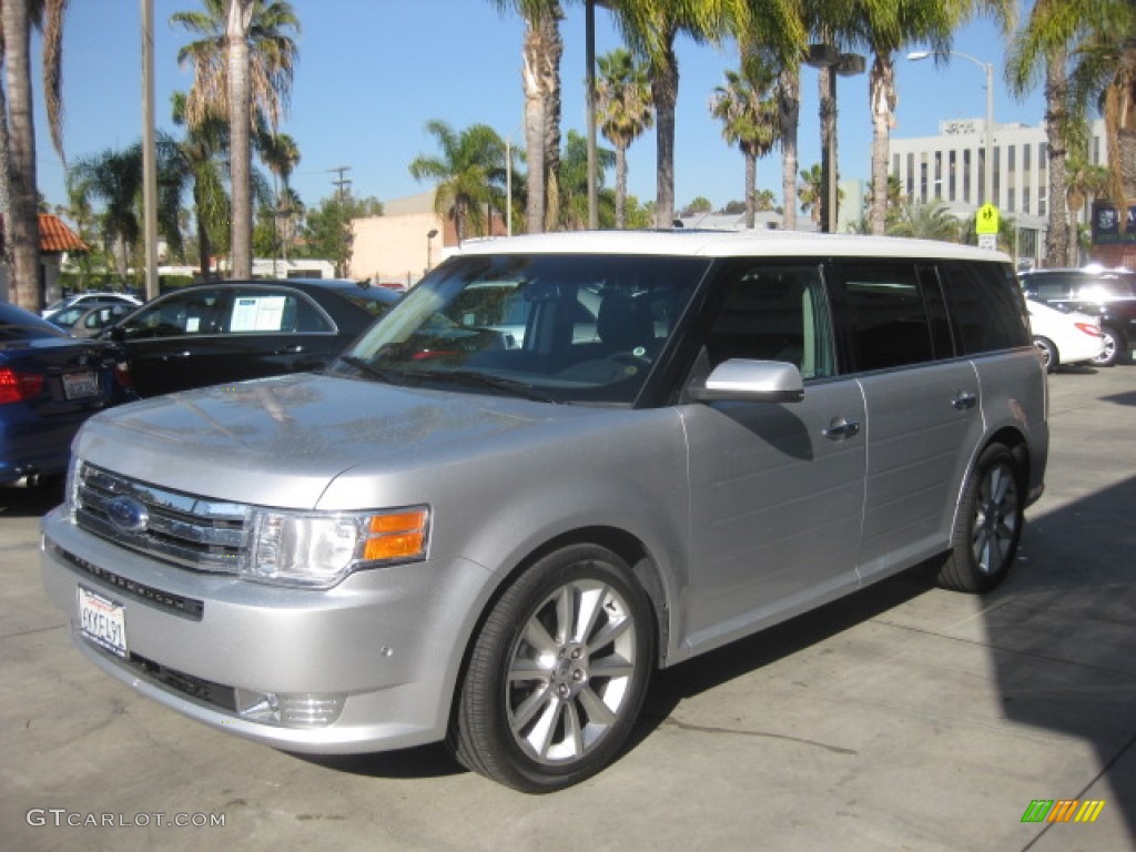 2010 Flex SEL EcoBoost AWD - Ingot Silver Metallic / Charcoal Black photo #5