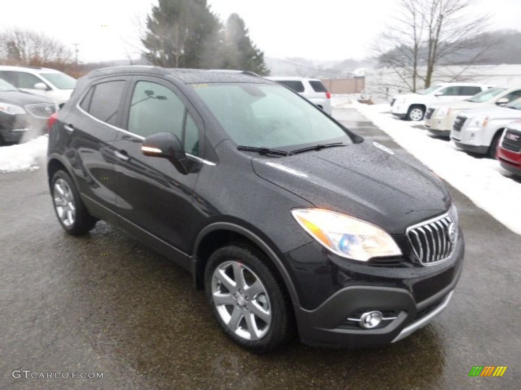 Carbon Black Metallic 2014 Buick Encore Leather AWD Exterior Photo #89072780