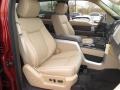 Pale Adobe Front Seat Photo for 2014 Ford F150 #89073500