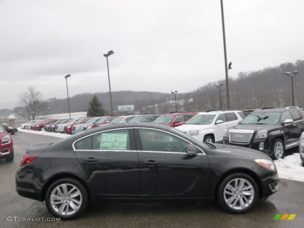 Black Diamond Tricoat 2014 Buick Regal FWD Exterior Photo #89073608
