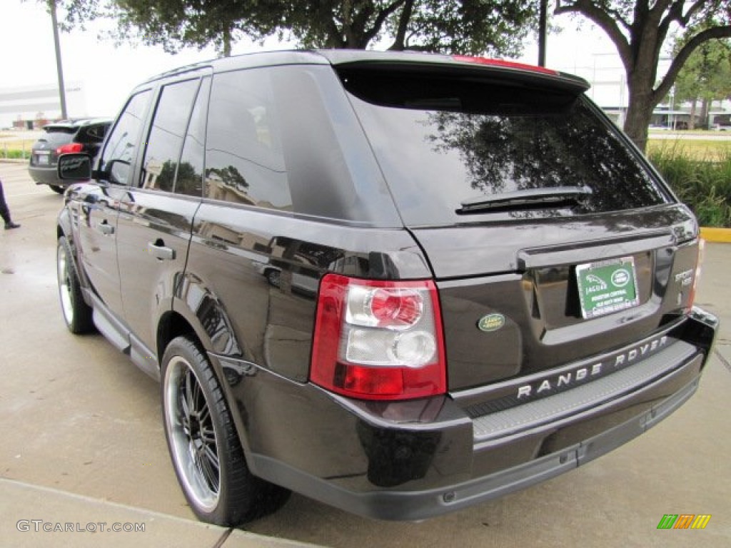 2009 Range Rover Sport HSE - Bournville Brown Metallic / Almond/Nutmeg photo #8