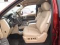 Pale Adobe Front Seat Photo for 2014 Ford F150 #89073725
