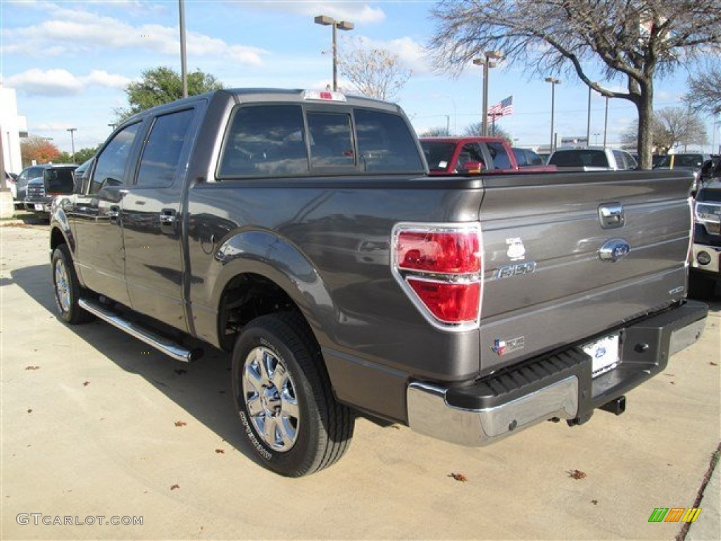 2014 F150 XLT SuperCrew - Sterling Grey / Steel Grey photo #3