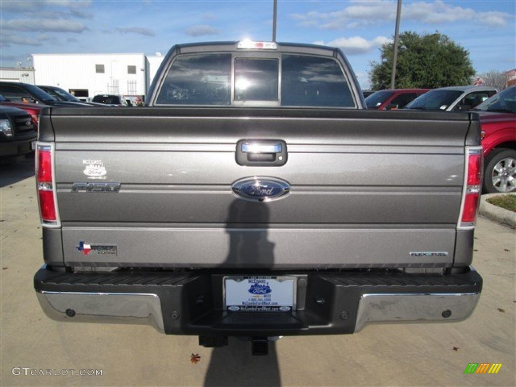 2014 F150 XLT SuperCrew - Sterling Grey / Steel Grey photo #4