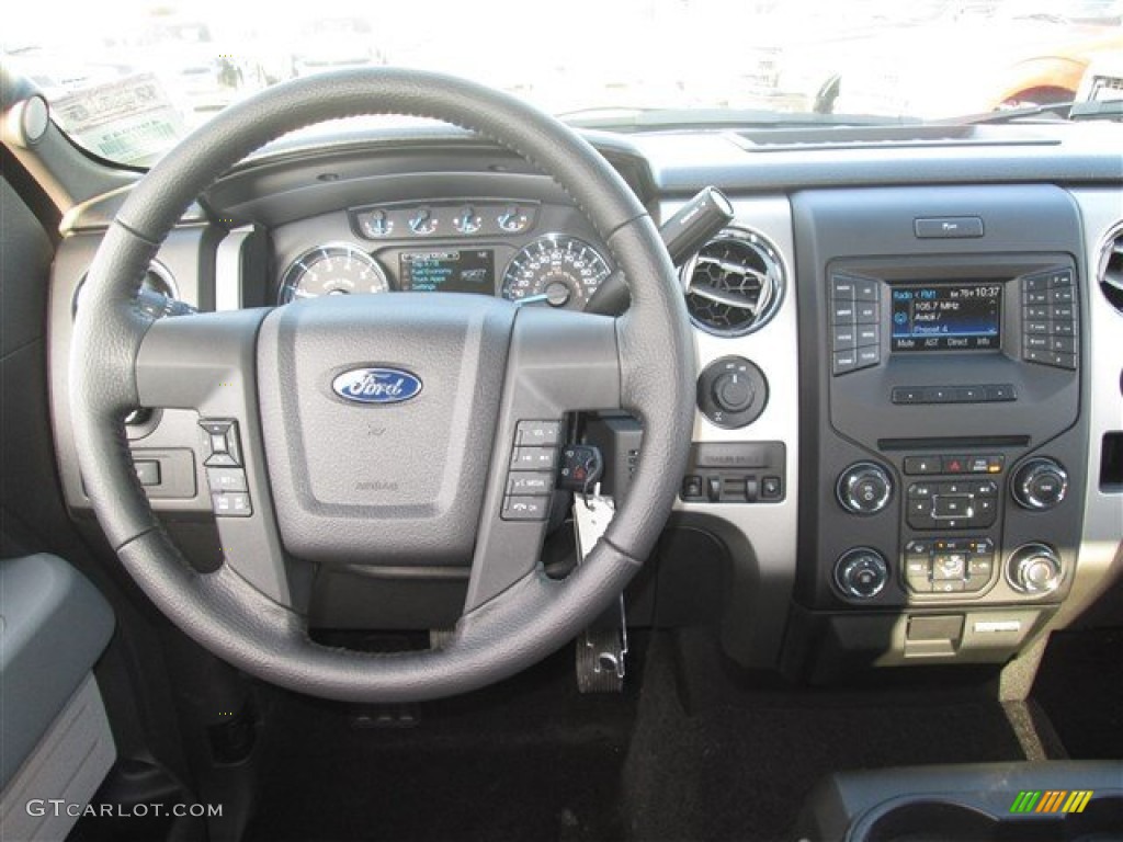 2014 F150 XLT SuperCrew - Sterling Grey / Steel Grey photo #14