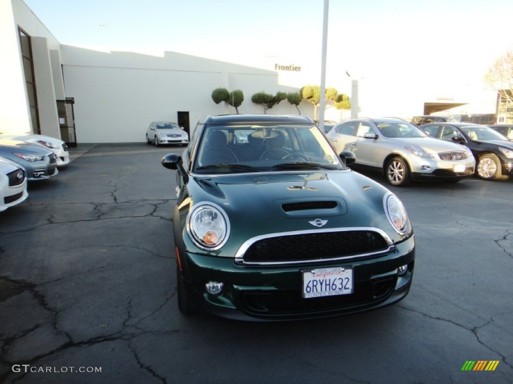2011 Cooper S Clubman - British Racing Green II / Hot Chocolate Lounge Leather photo #3