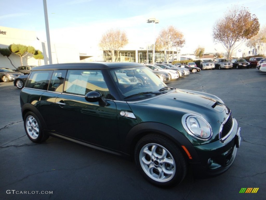 2011 Cooper S Clubman - British Racing Green II / Hot Chocolate Lounge Leather photo #4