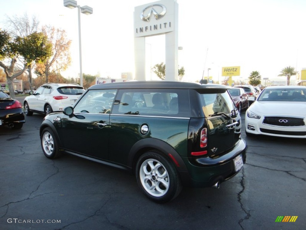 2011 Cooper S Clubman - British Racing Green II / Hot Chocolate Lounge Leather photo #6