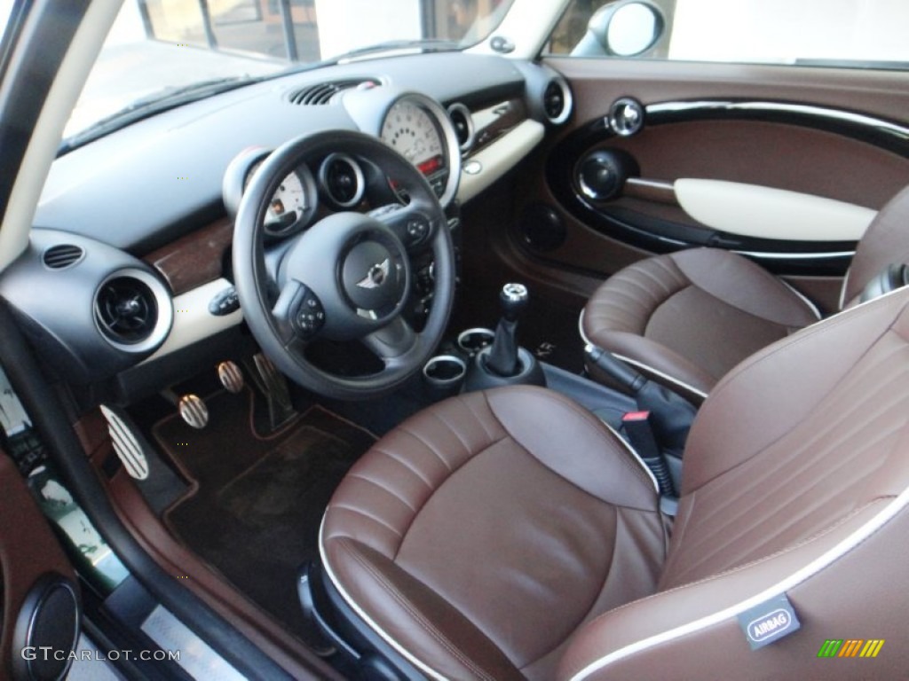 2011 Cooper S Clubman - British Racing Green II / Hot Chocolate Lounge Leather photo #11