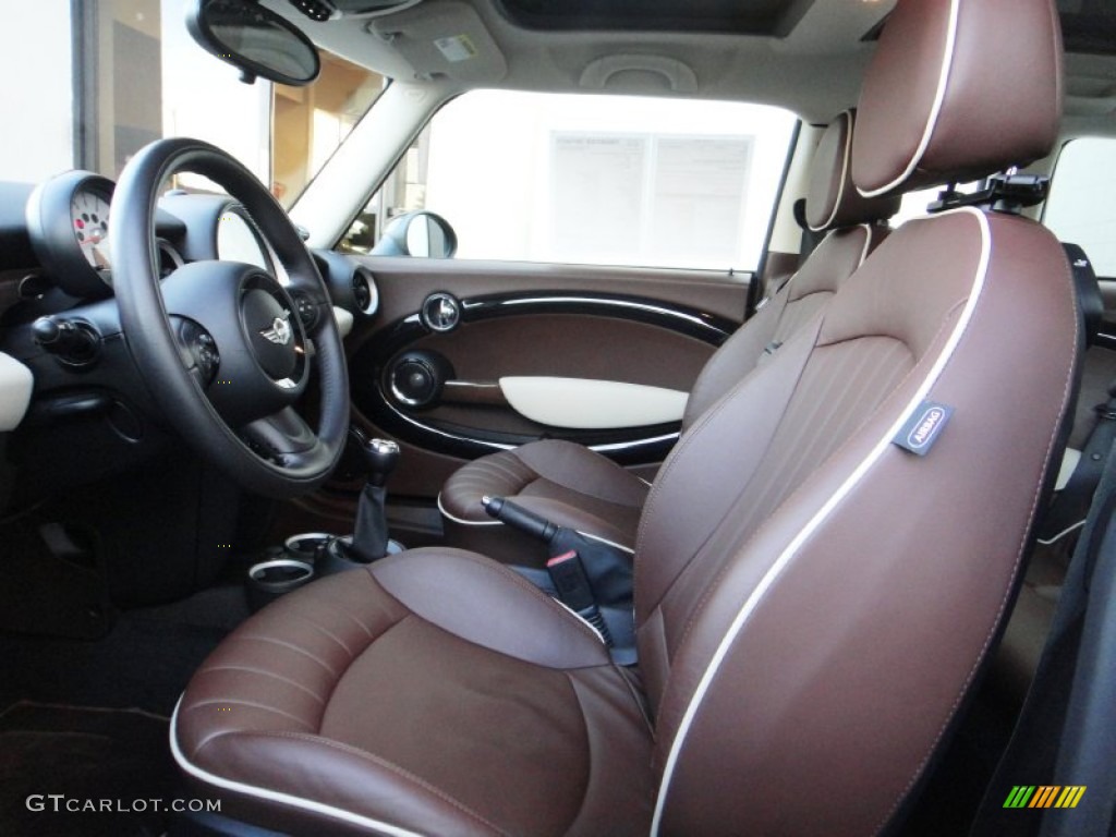 2011 Cooper S Clubman - British Racing Green II / Hot Chocolate Lounge Leather photo #12