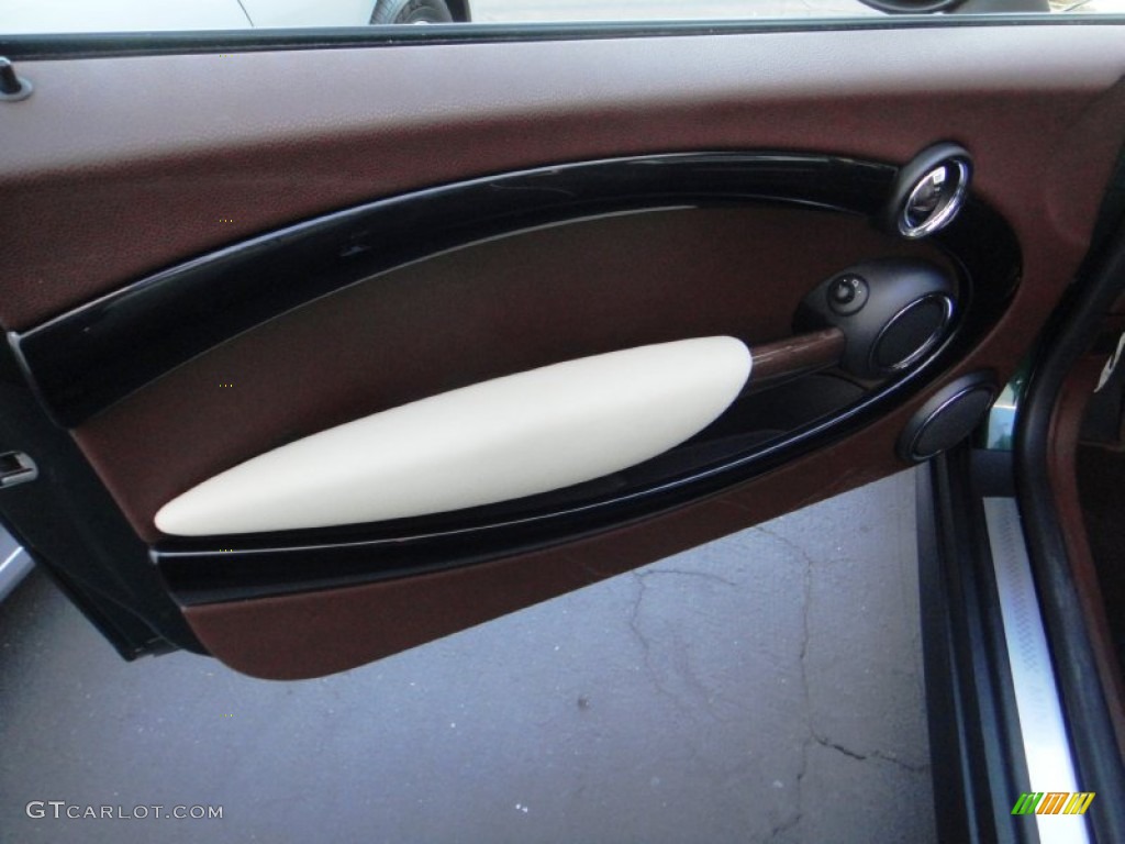 2011 Cooper S Clubman - British Racing Green II / Hot Chocolate Lounge Leather photo #13