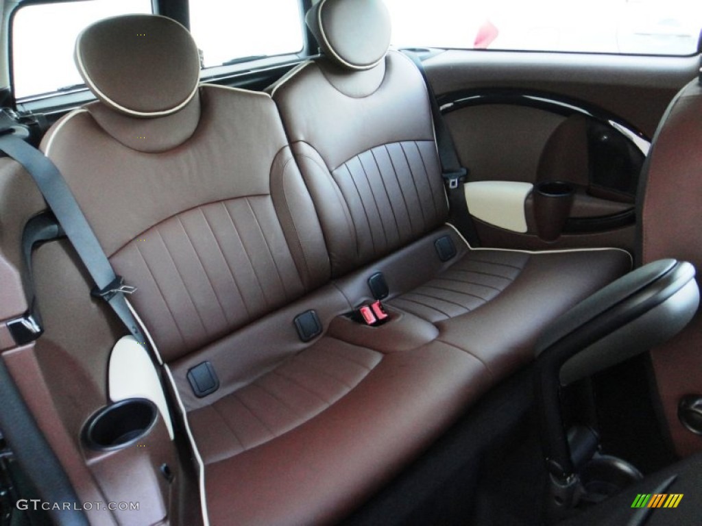2011 Cooper S Clubman - British Racing Green II / Hot Chocolate Lounge Leather photo #17
