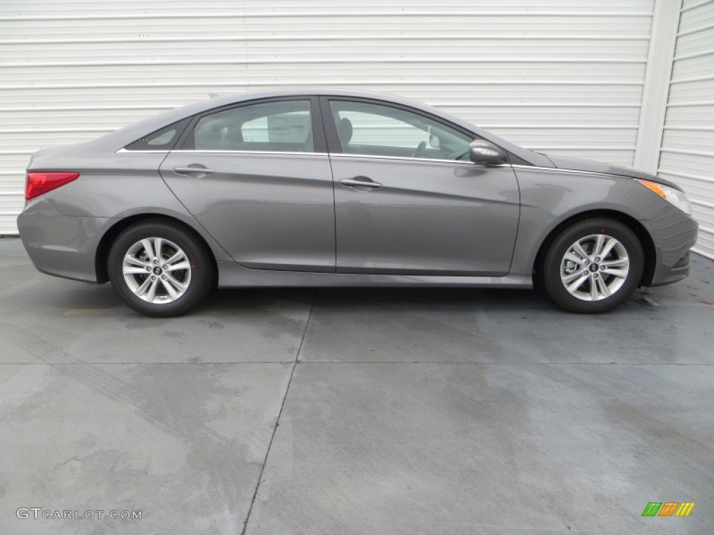 2014 Sonata GLS - Harbor Gray Metallic / Gray photo #3