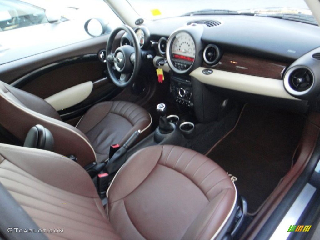 2011 Cooper S Clubman - British Racing Green II / Hot Chocolate Lounge Leather photo #19