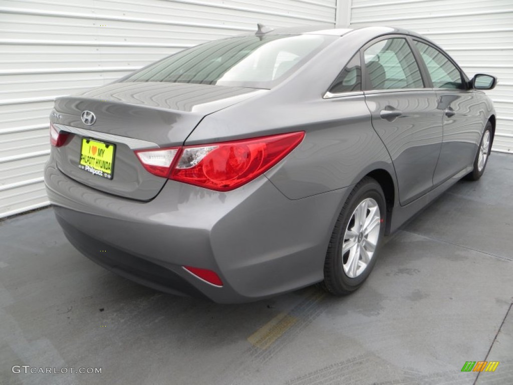 2014 Sonata GLS - Harbor Gray Metallic / Gray photo #4