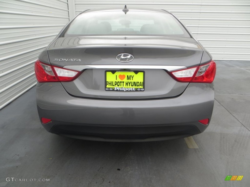 2014 Sonata GLS - Harbor Gray Metallic / Gray photo #5