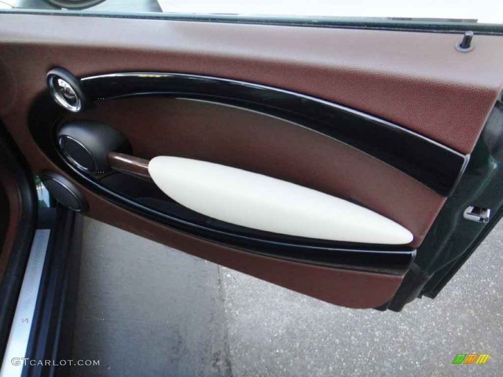 2011 Cooper S Clubman - British Racing Green II / Hot Chocolate Lounge Leather photo #21