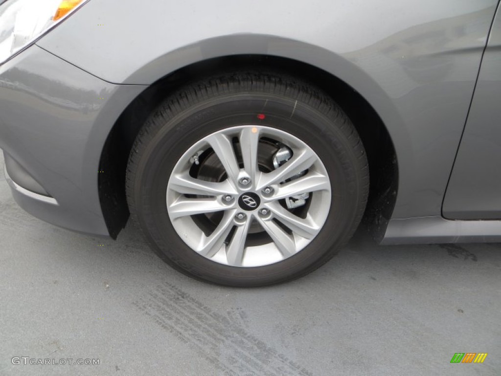 2014 Sonata GLS - Harbor Gray Metallic / Gray photo #11