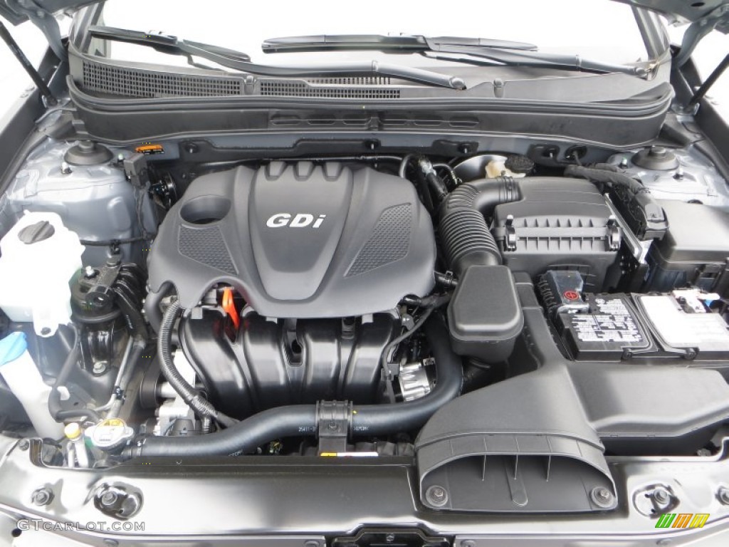 2014 Sonata GLS - Harbor Gray Metallic / Gray photo #14
