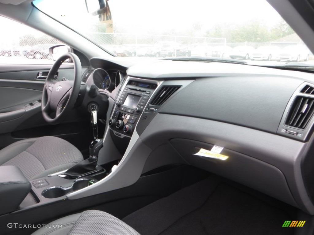 2014 Sonata GLS - Harbor Gray Metallic / Gray photo #16
