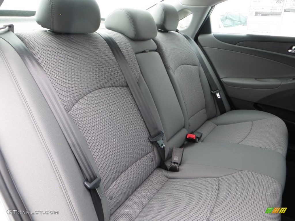 2014 Sonata GLS - Harbor Gray Metallic / Gray photo #19