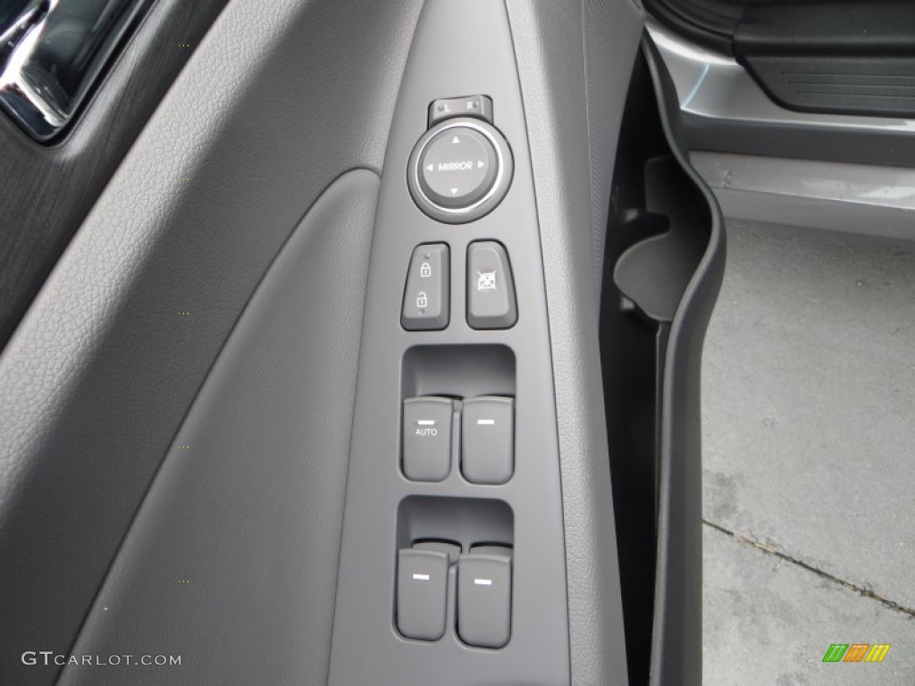 2014 Sonata GLS - Harbor Gray Metallic / Gray photo #23