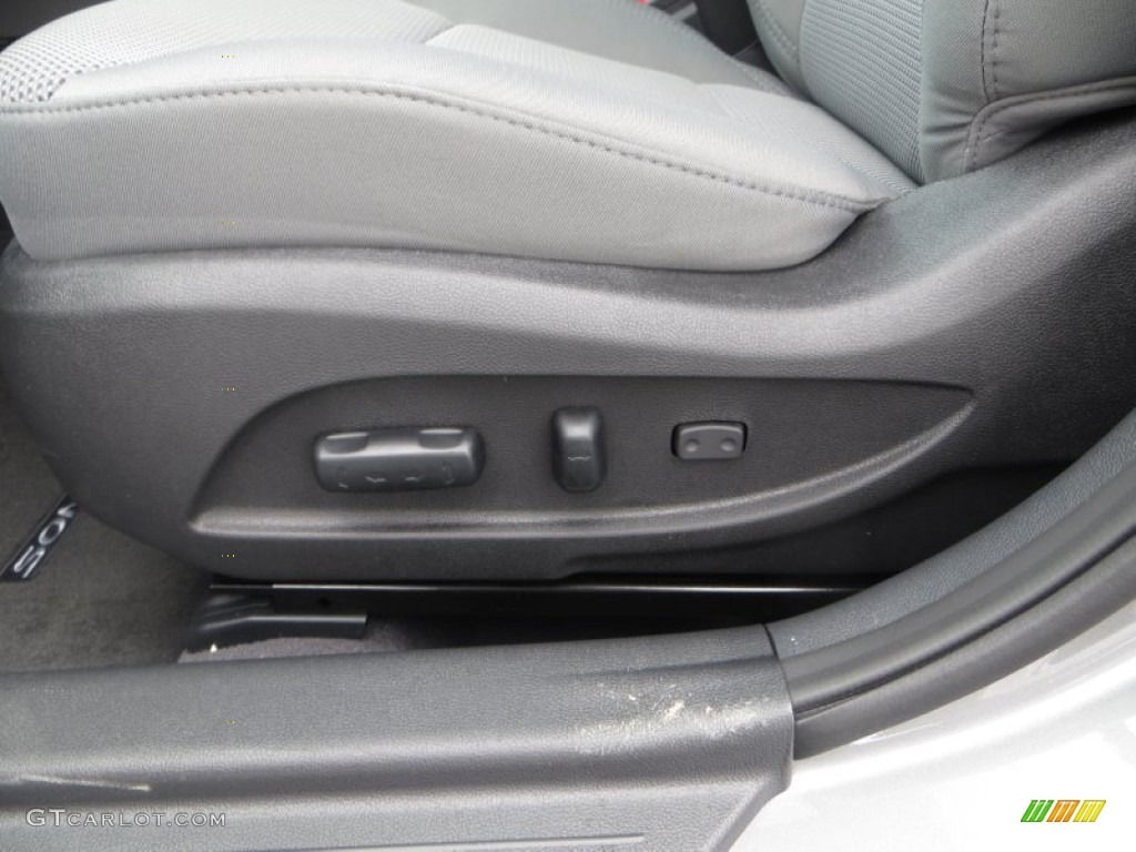 2014 Sonata GLS - Harbor Gray Metallic / Gray photo #26