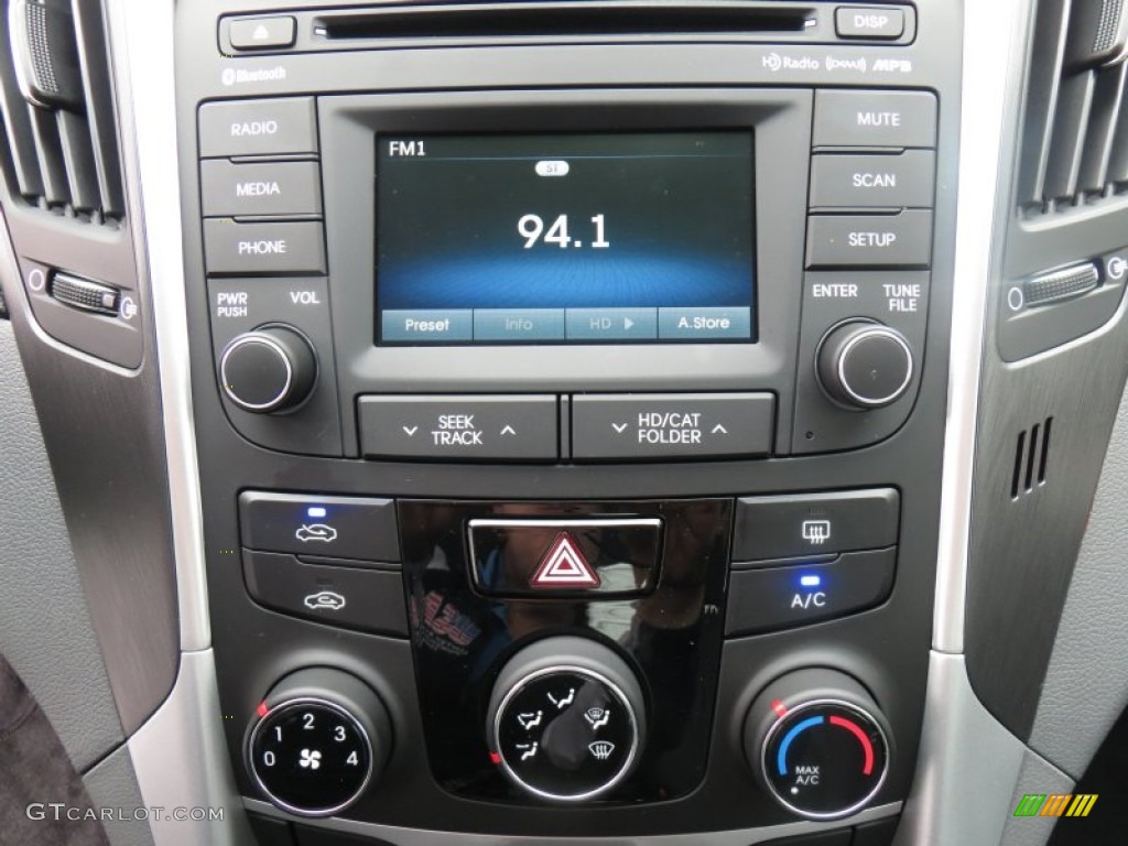 2014 Sonata GLS - Harbor Gray Metallic / Gray photo #28