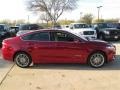 2014 Ruby Red Ford Fusion Hybrid SE  photo #6