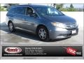 2011 Polished Metal Metallic Honda Odyssey EX  photo #1