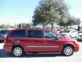 2011 Deep Cherry Red Crystal Pearl Chrysler Town & Country Touring - L  photo #11