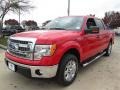 2013 Race Red Ford F150 XLT SuperCrew  photo #1