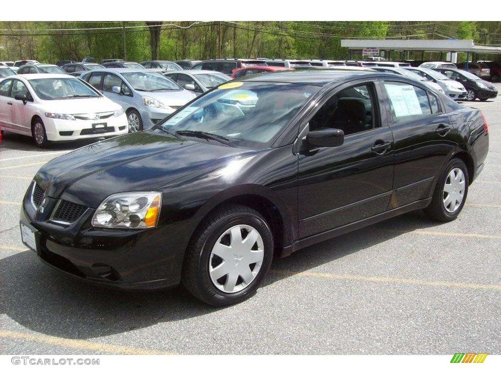 2005 Galant ES - Kalapana Black / Black photo #21