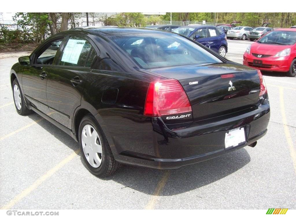 2005 Galant ES - Kalapana Black / Black photo #23