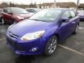 2014 Performance Blue Ford Focus SE Sedan  photo #5