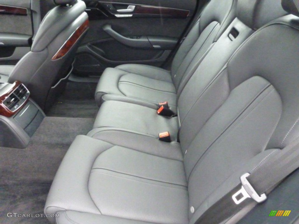 2013 Audi A8 L 3.0T quattro Rear Seat Photo #89080619
