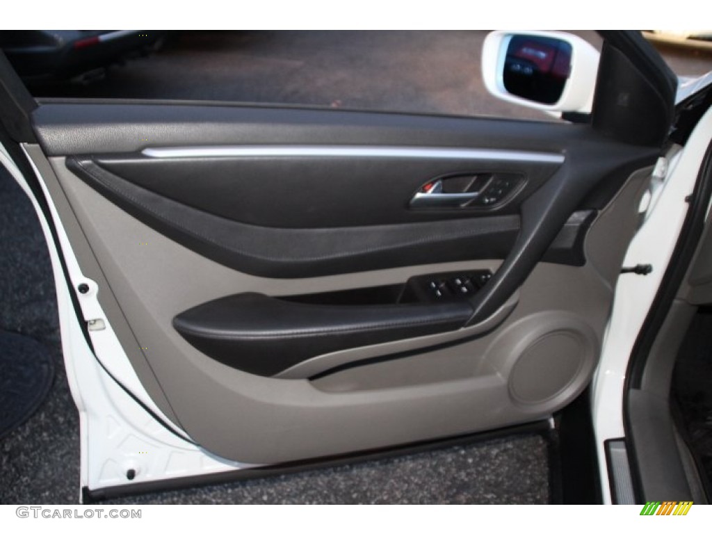 2012 ZDX SH-AWD Advance - Aspen White Pearl II / Taupe photo #9