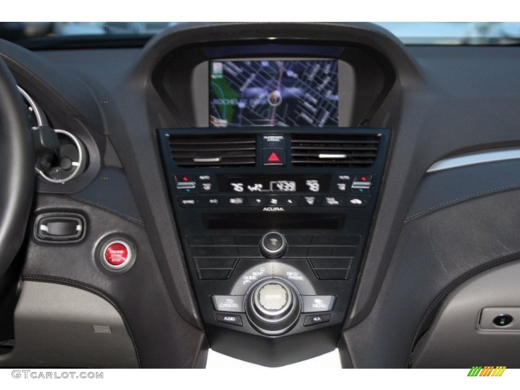 2012 ZDX SH-AWD Advance - Aspen White Pearl II / Taupe photo #14