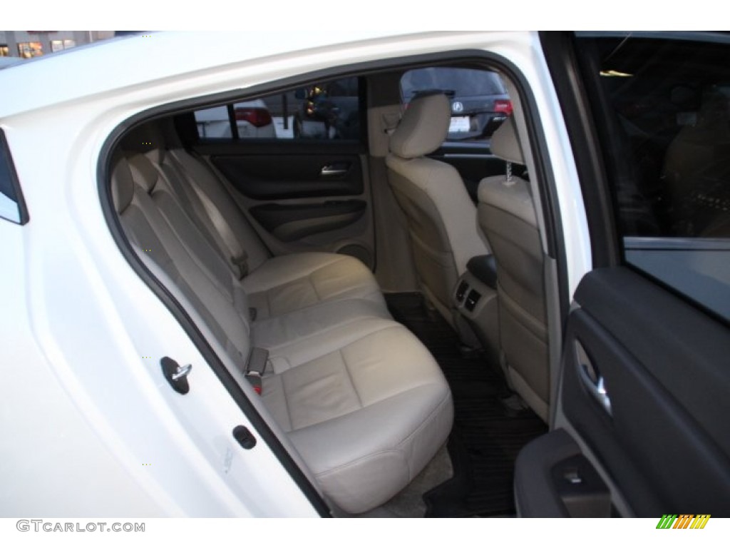 2012 ZDX SH-AWD Advance - Aspen White Pearl II / Taupe photo #25